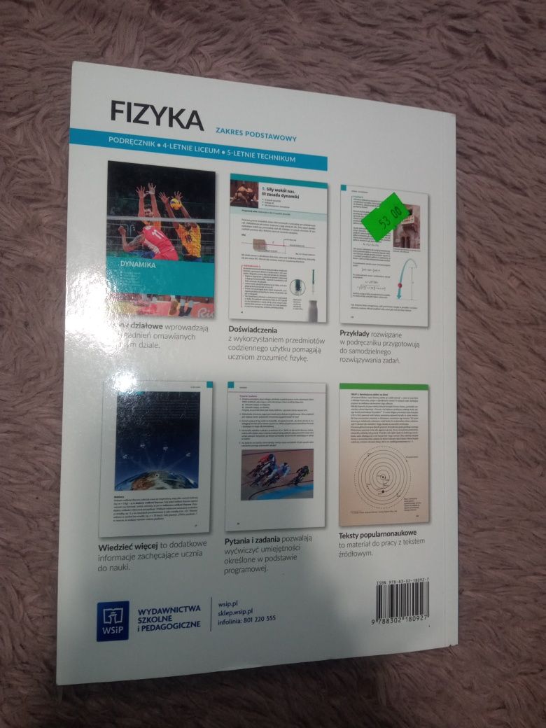 Fizyka 1, WSiP, poziom podstawowy