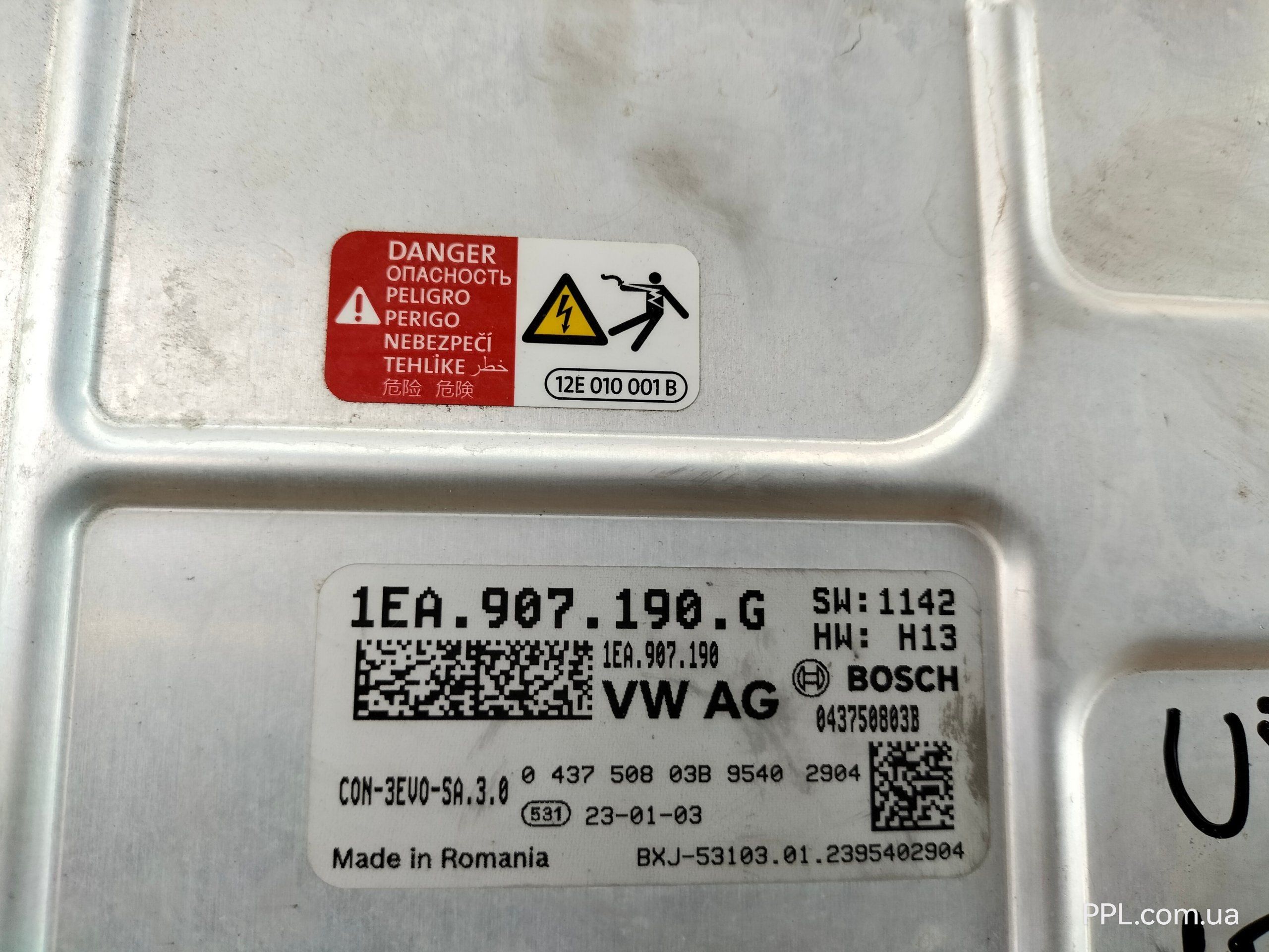 VW ID.4 20- Q4 E-Tron Инвертор преобразователь напражения 1EA907190G
