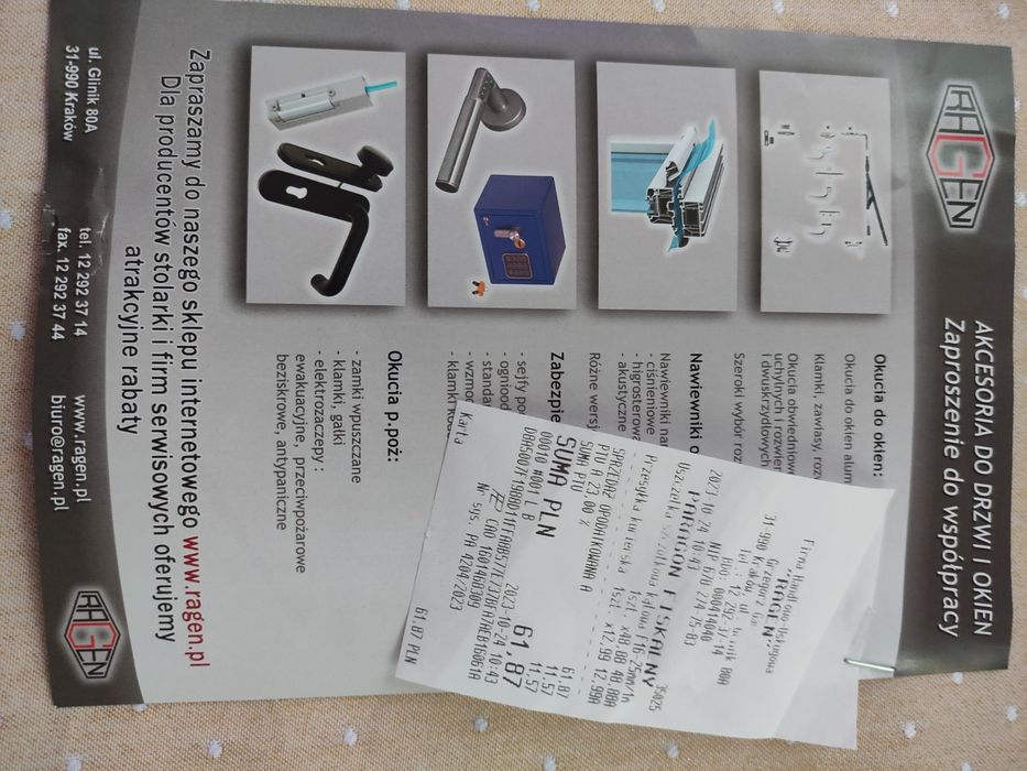 Szczotka uszczelniająca kątowa L 1000 mm