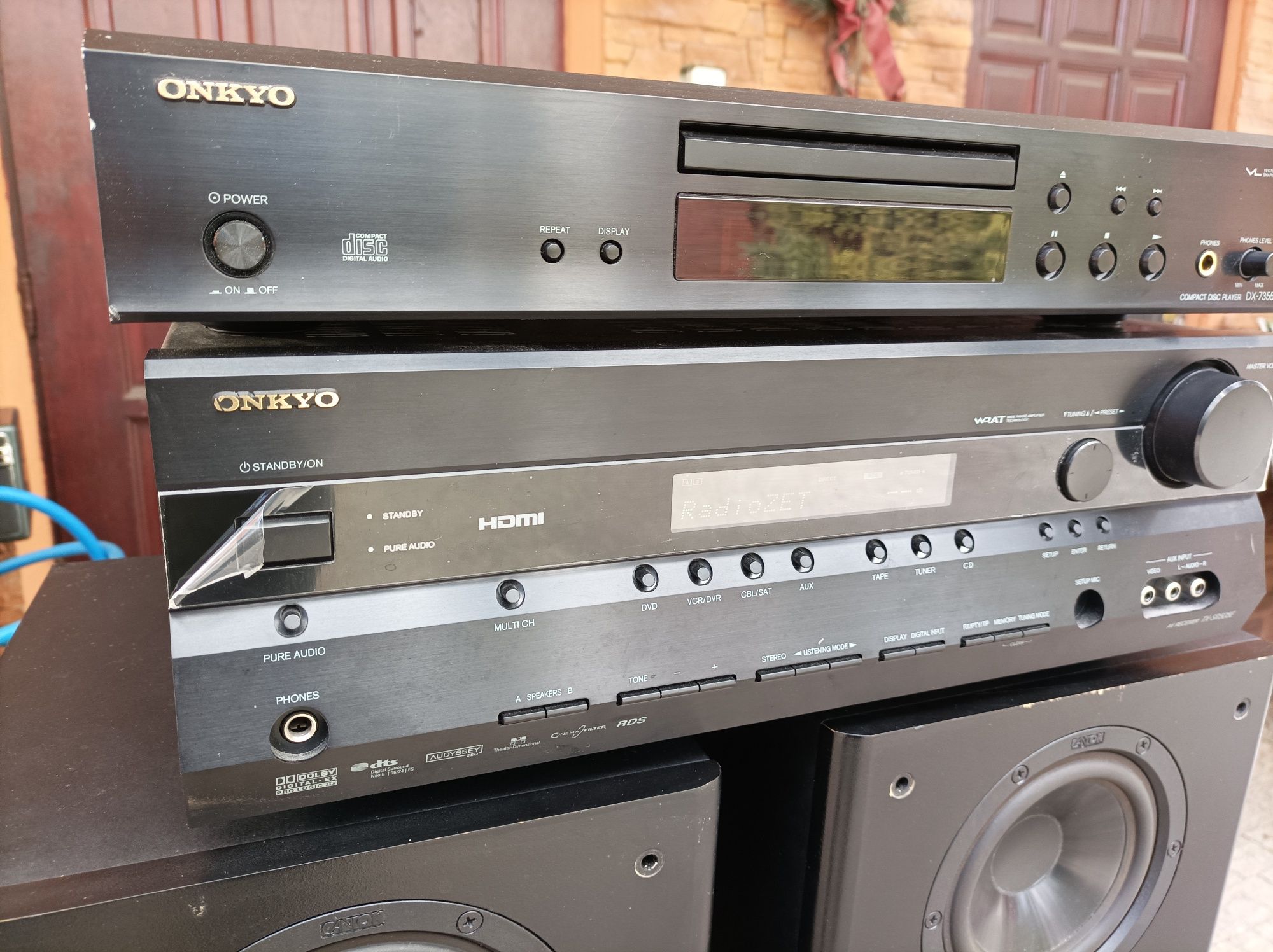 Amplituner/kino Onkyo TX-SR505E.Super stan! Tanio!