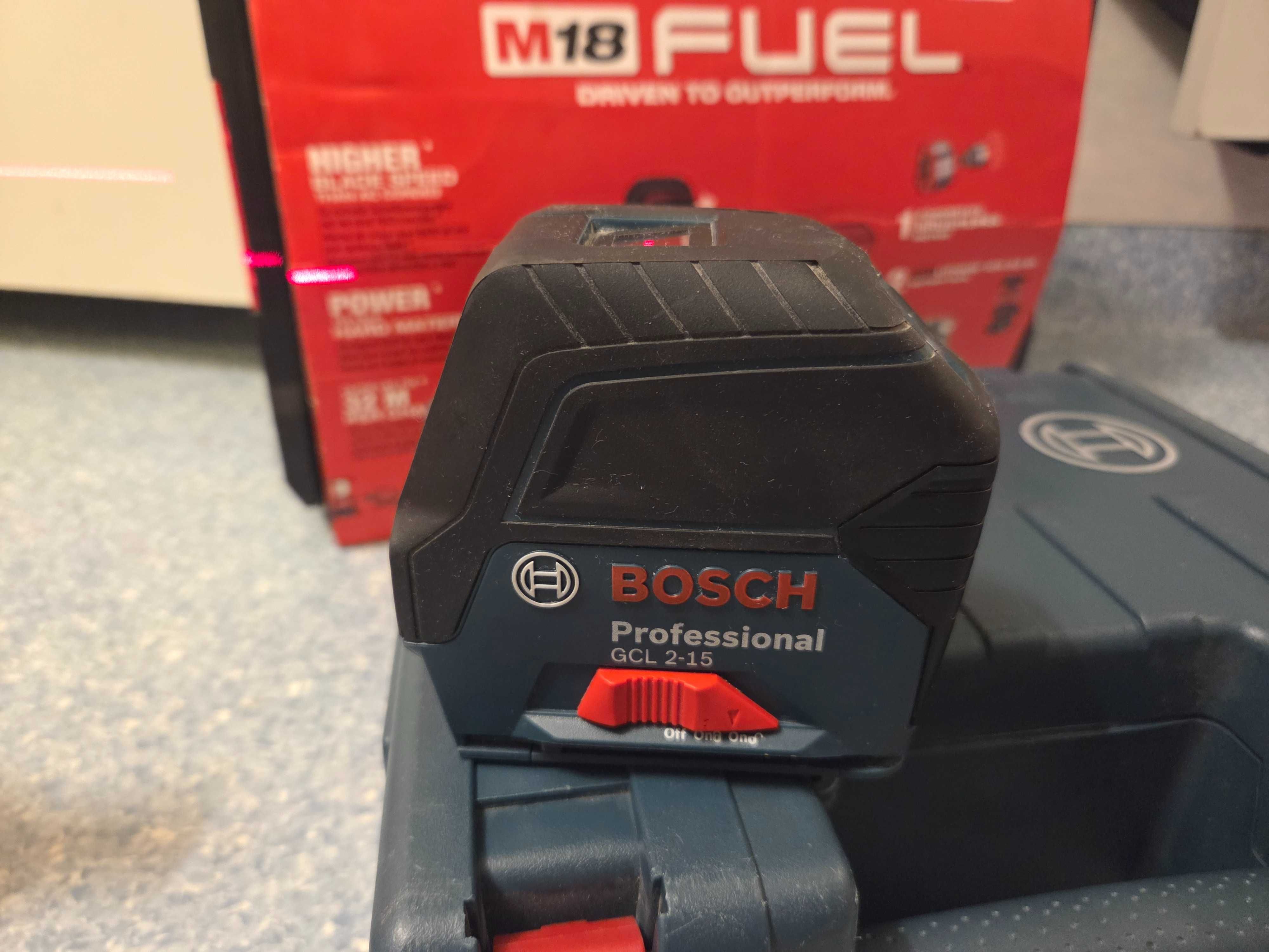 Laser liniowy bosch gcl 2-15