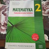 Matematyka 2, podręcznik, zakres podstawowy
