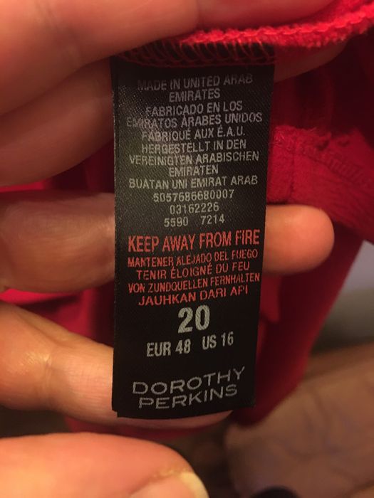 Червона сукня новорічна святкова великого розміру БАТАЛ