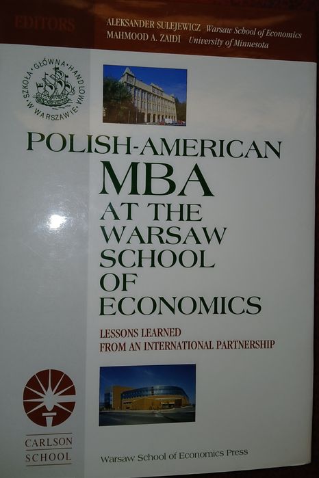 Polish-American MBA at the Warsaw School of Economics
