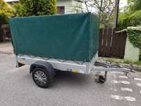 Przyczepa Thule EasyLine 200STD DMC 600kg 2,1x1,2m 2xplandeka