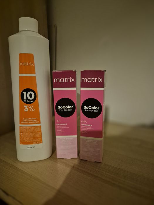 2 farby matrix 6na I 6a i krem 3%