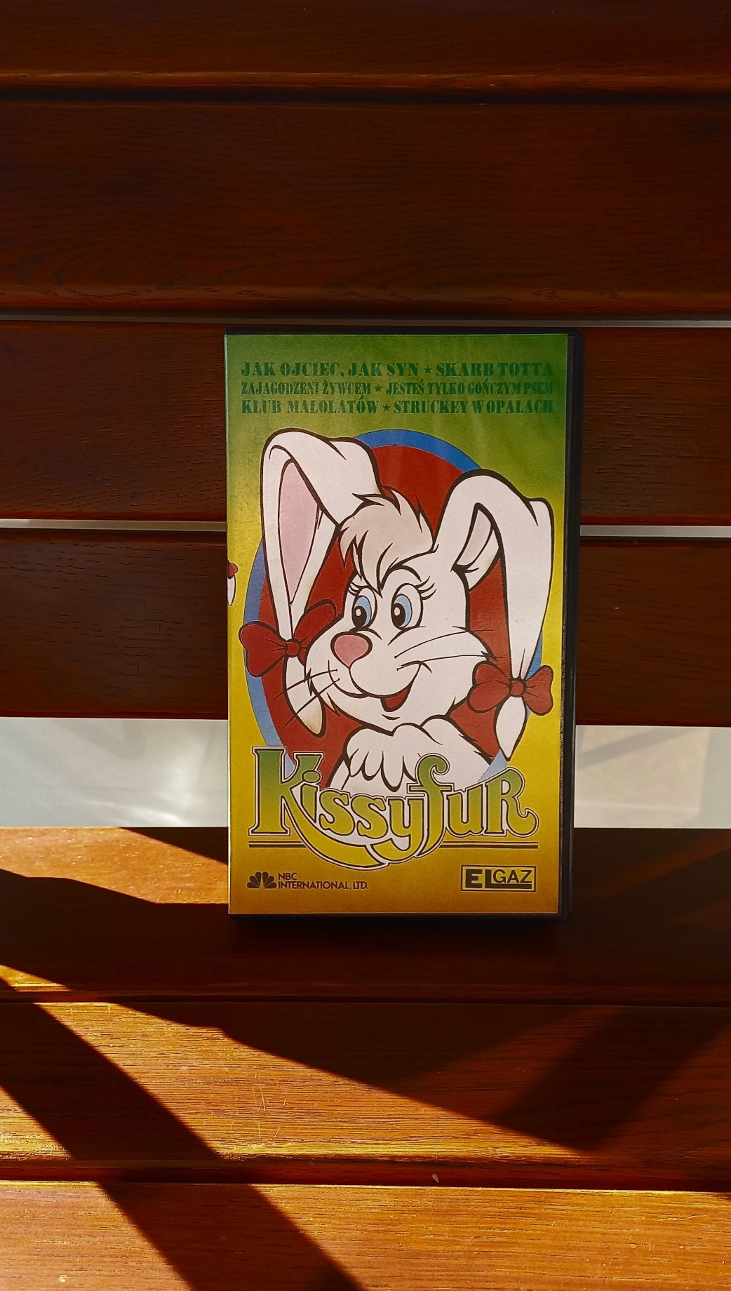 Kasety vhs oryginalne wideo.  Kissyfur- seria bajek  VHS.Bdb stan