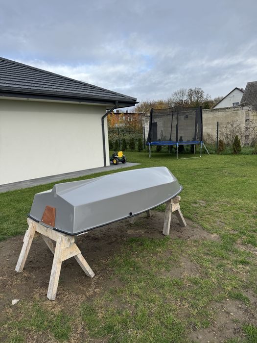 Łódka wędkarska wiosłowa rekreacyjna lodka łódź lodz