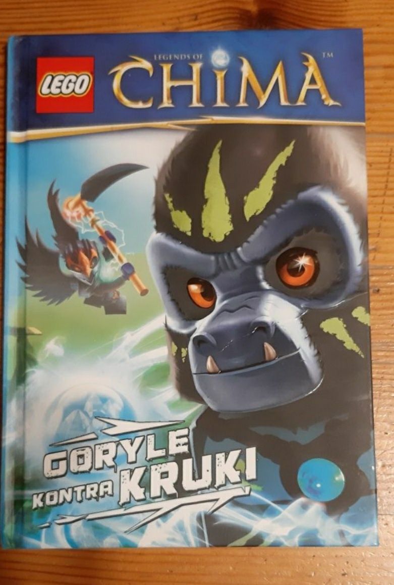 Książka Lego Chima Goryle kontra Kruki