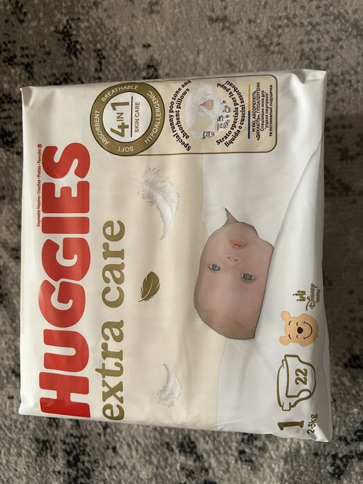 Памперси Huggies, Хаггіс 1