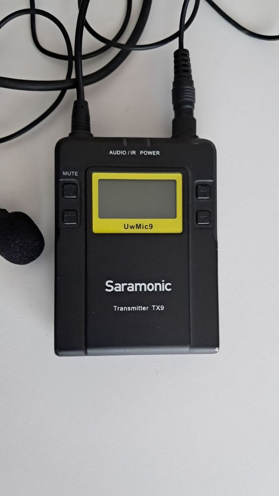 Bezprzewodowy zestaw audio SARAMONIC UwMic9 RX9 i TX9 mikrofon
