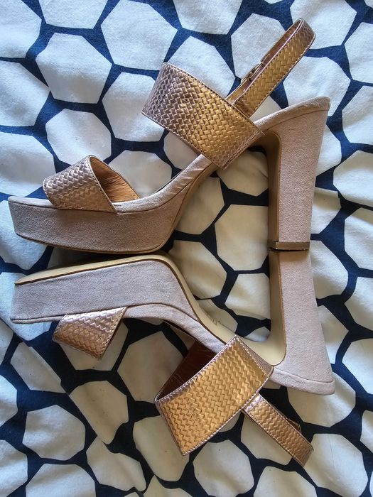 Sandalias rosa nude maripaz