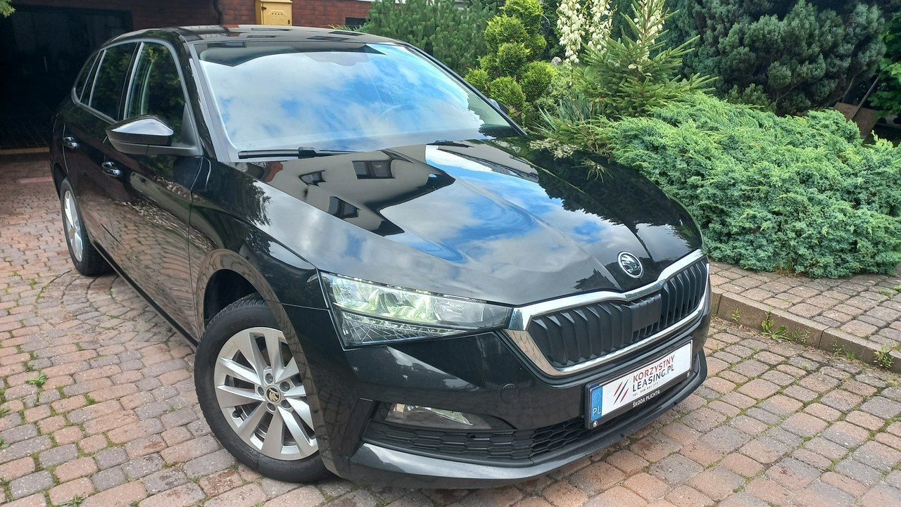 Skoda Scala DSG Salon PL 53.5 Export FV23% SmartLink+ Climatronic Kamera Grzane.f