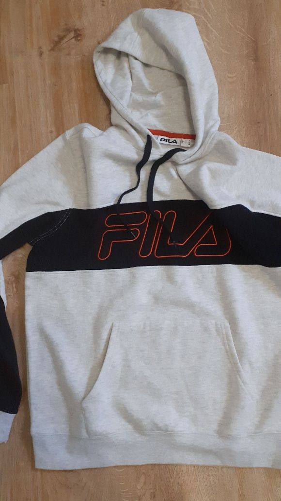 "FILA", męska bluza z USA, rozm.UK. XL, rozm. US. L.