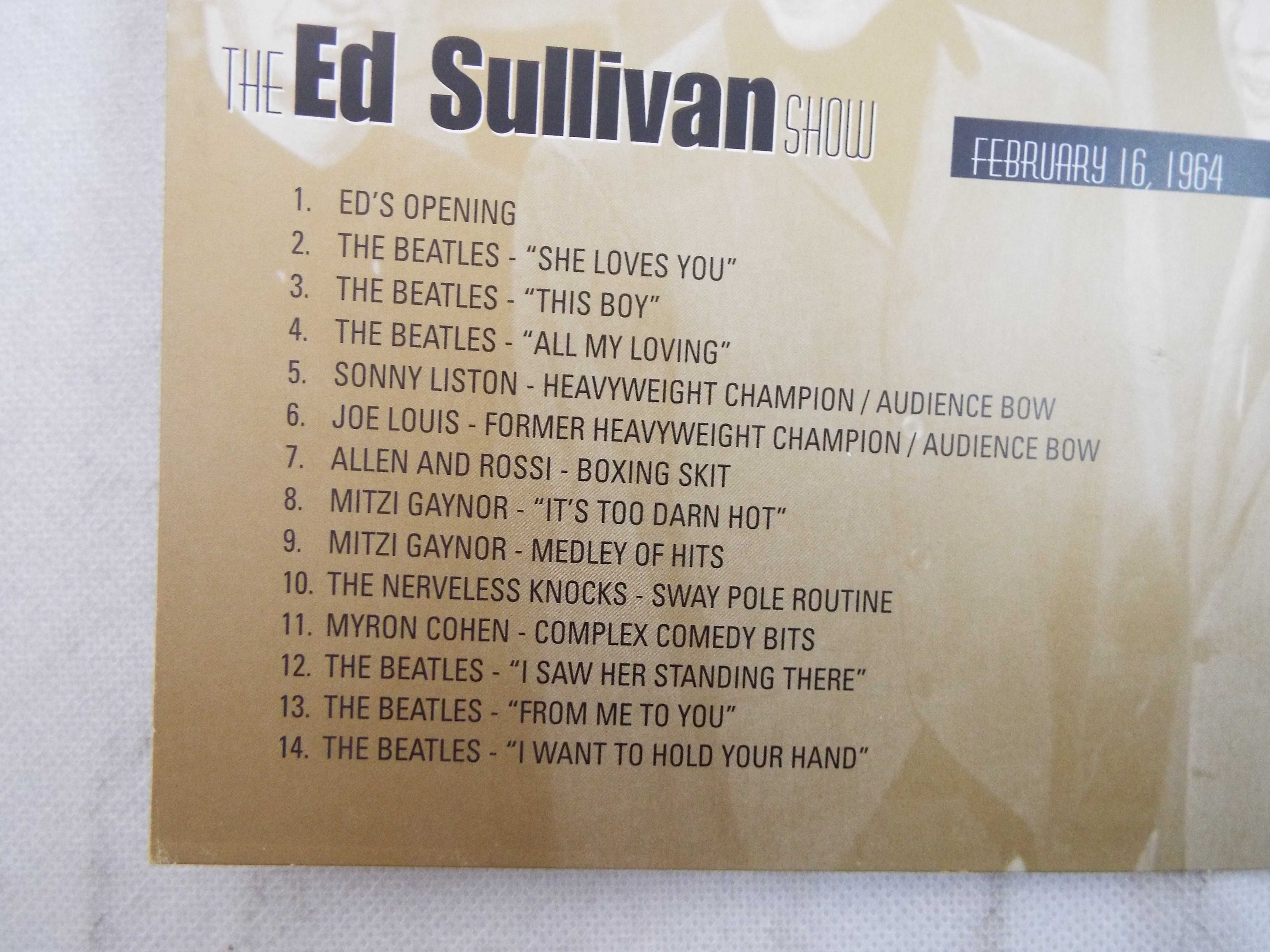 The four Complete Historic Ed Sullivan Shows The beatles