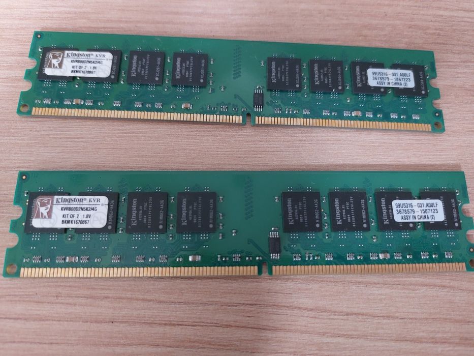 Pamięci Kingston DDR2 4GB cena za 2 szt
