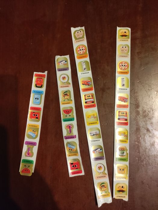 Gang biedroniaków naklejki 33szt