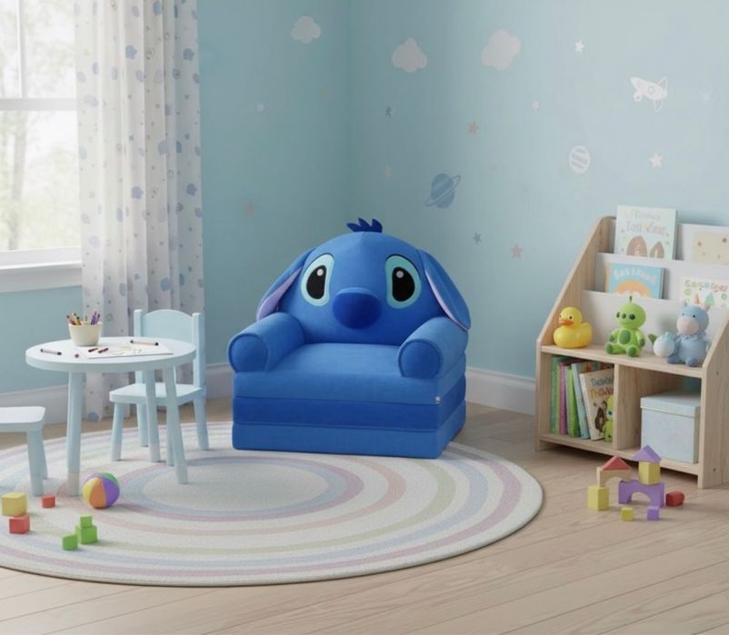 Мʼяке дитяче розкладне крісло-ліжко 3в1, детское кресло-кровать