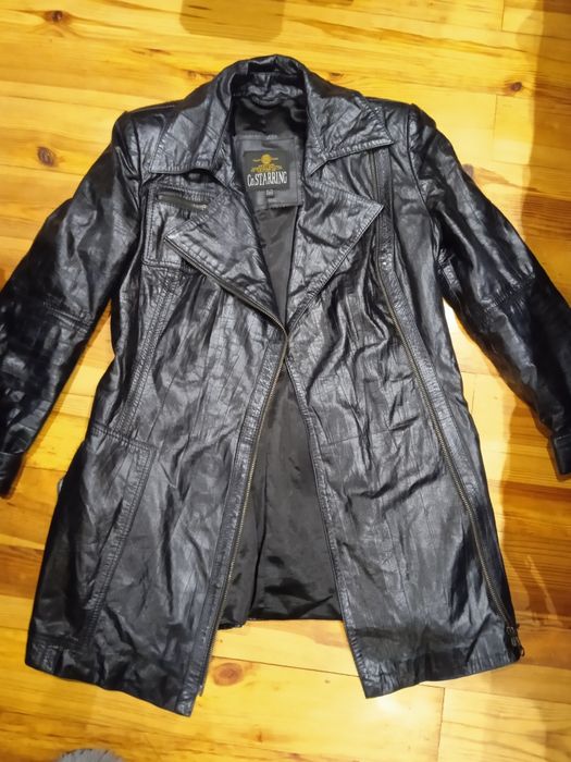 Кожаная куртка размер с/м
