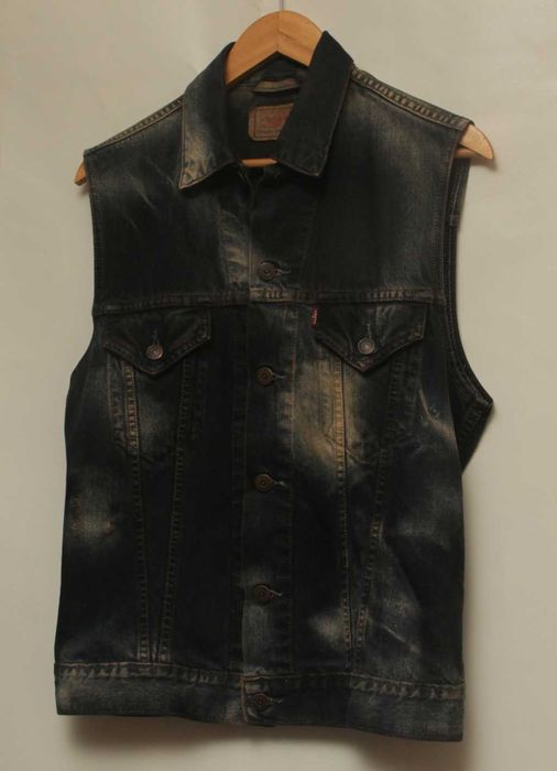 Levis  Red Tab “Lucky” vest S-M жилетка джинсовая