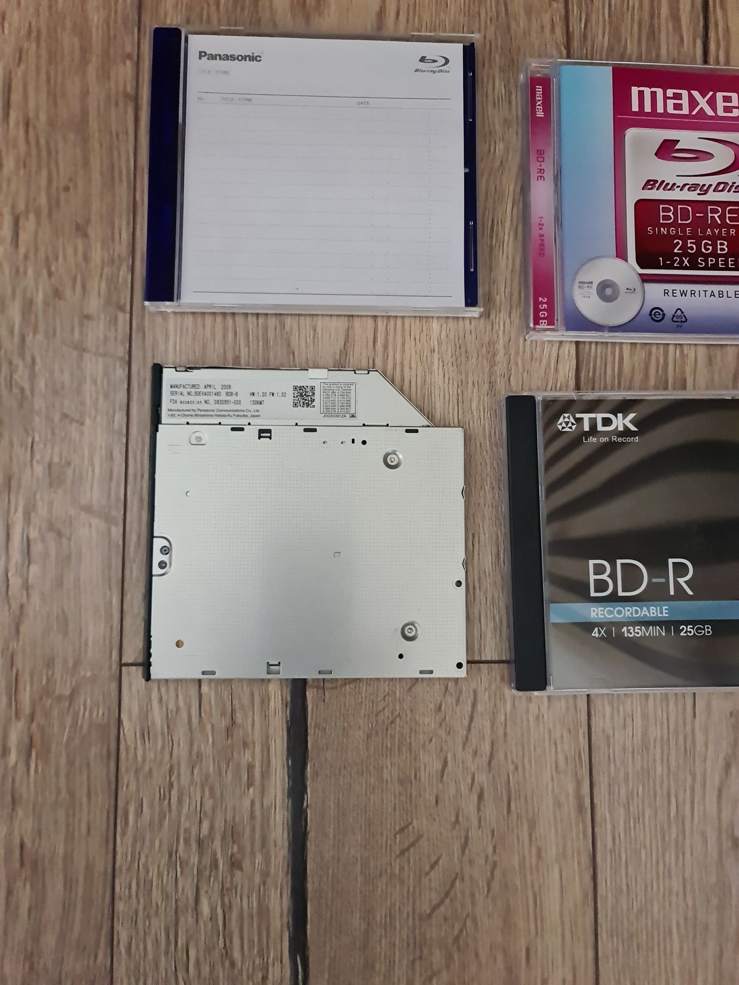 Blu-ray Panasonic UJ232A BD-RE nagrywarka