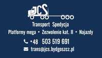 Usługi transportowe Bydgoszcz / Polska - platformy mega-najazdy-kat.2