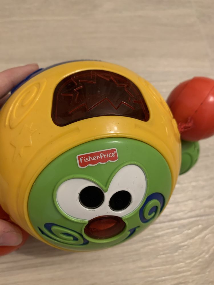 fisher price колобок, м’яч «наздожени мене»