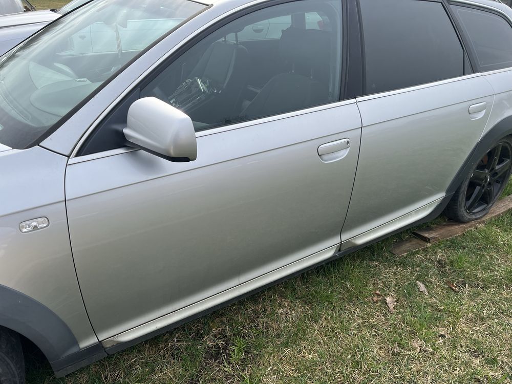AUDI A6 C6 ALLROAD LY7W srebrny błotnik drzwi klapa maska lusterko