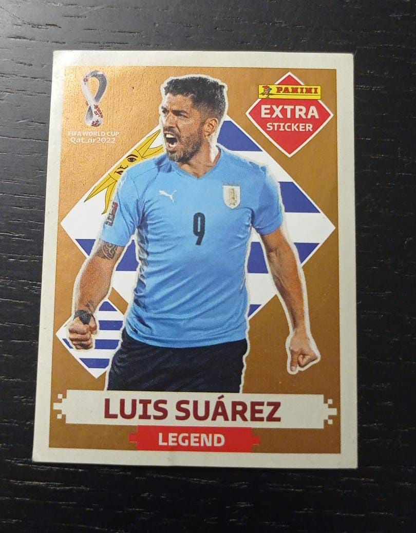 Cromo Luís Suarez Mundial Catar 2022