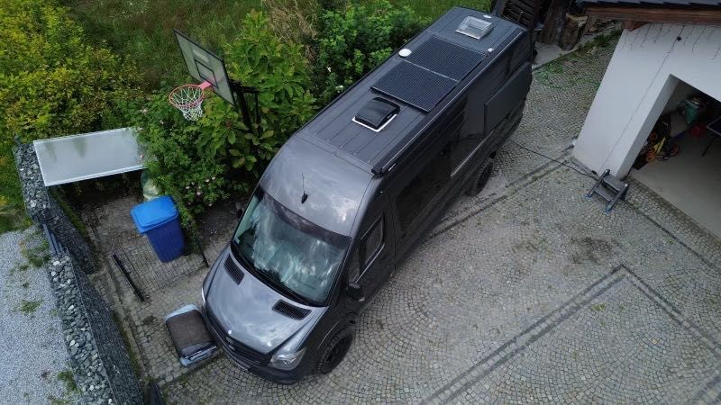 Terenowy MERCEDES Sprinter 4x4 - CAMPER-VAN