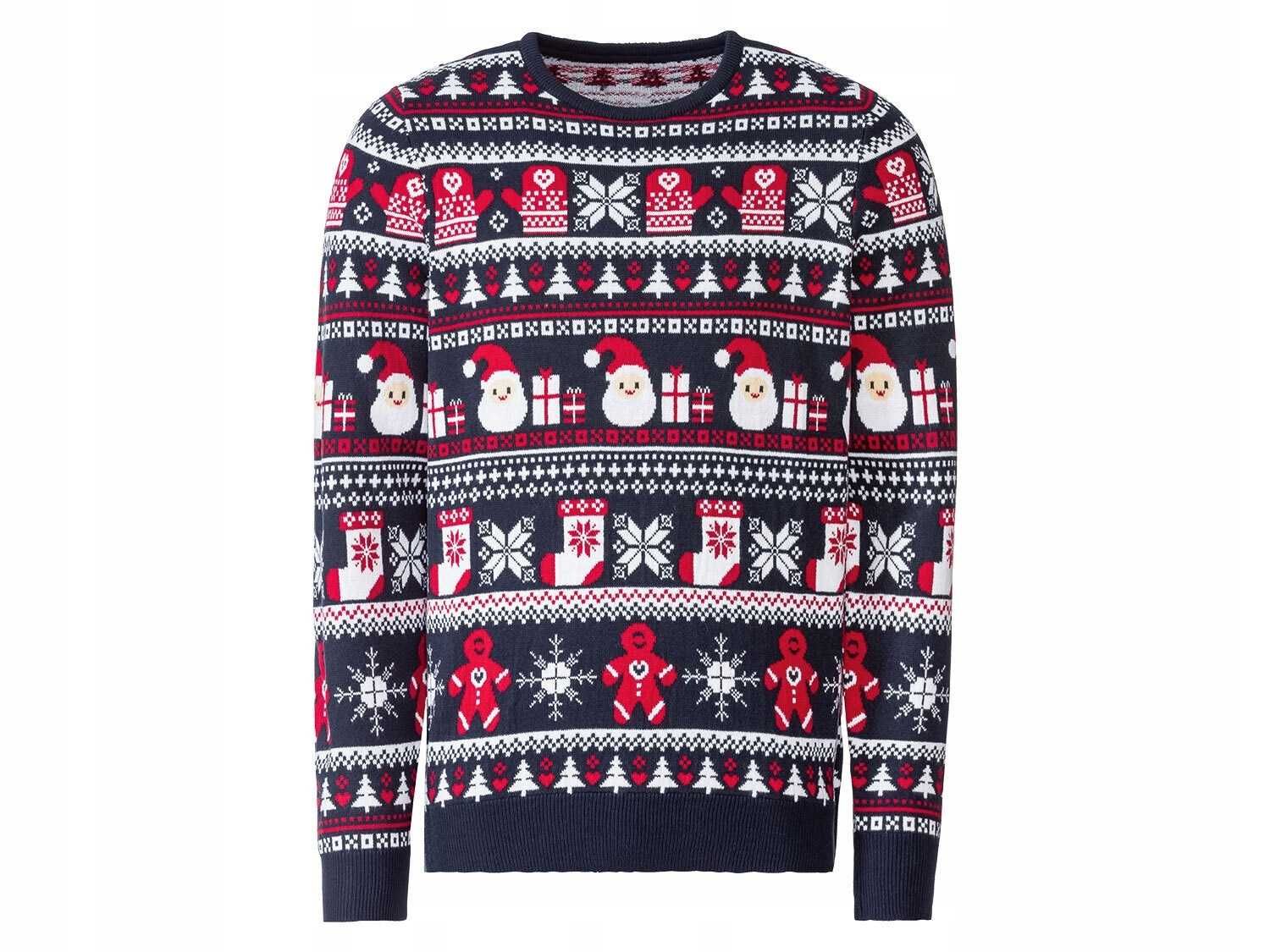 s442. LIVERGY sweter świąteczny rozmiar S