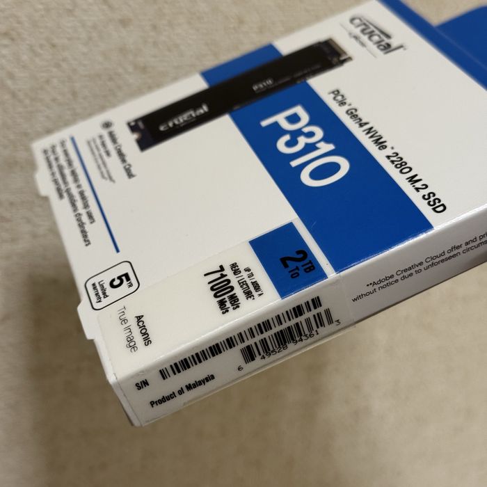 Топ ссд 2Tb Crucial 7100mb/s P310 m2 ssd диск