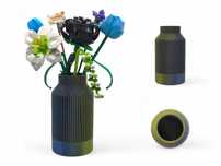 Wazon Modern Design-nietłukący 15 cm Wazon 3D na sztuczne kwiaty
