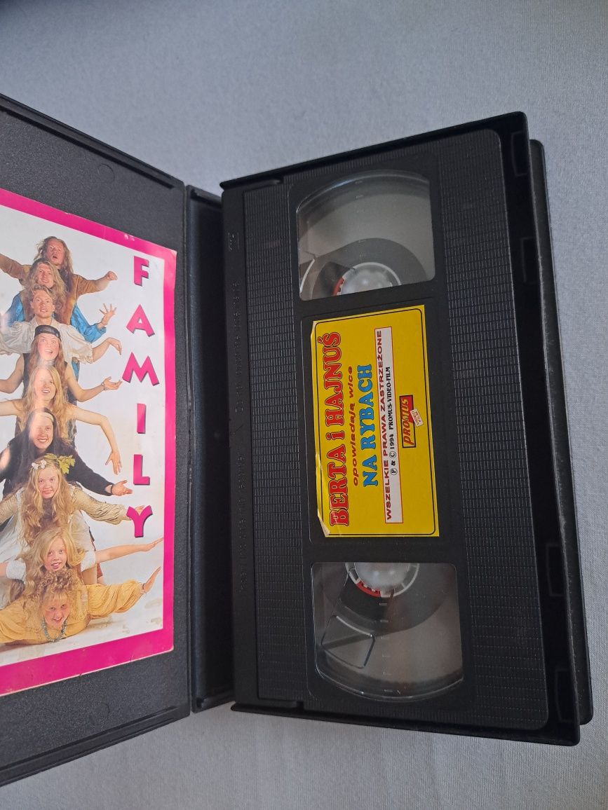 Kaseta VHS Berta i Hajnuś
