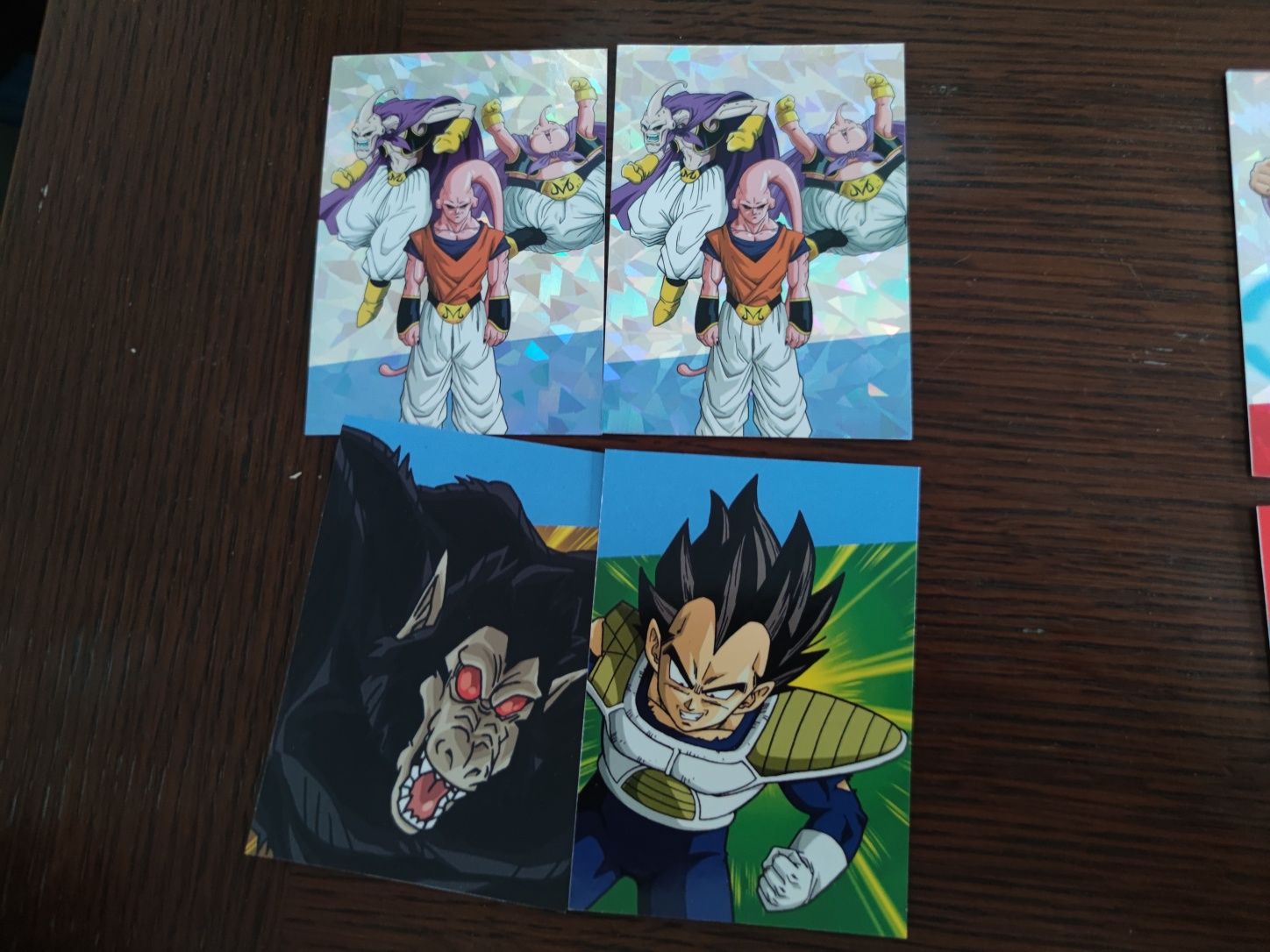 Karty dragon ball panini universal zamienie