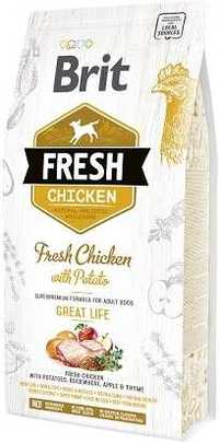 Brit Fresh Adult Chicken with Potato 12кг