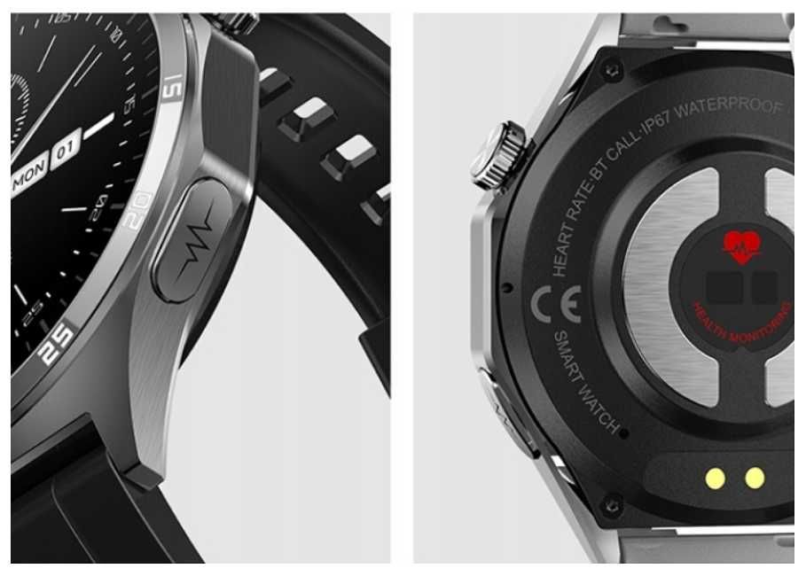 Smartwatch MT300 Pomiar EKG, Licznik kalorii,Rozmowy Bluetooth ttst970