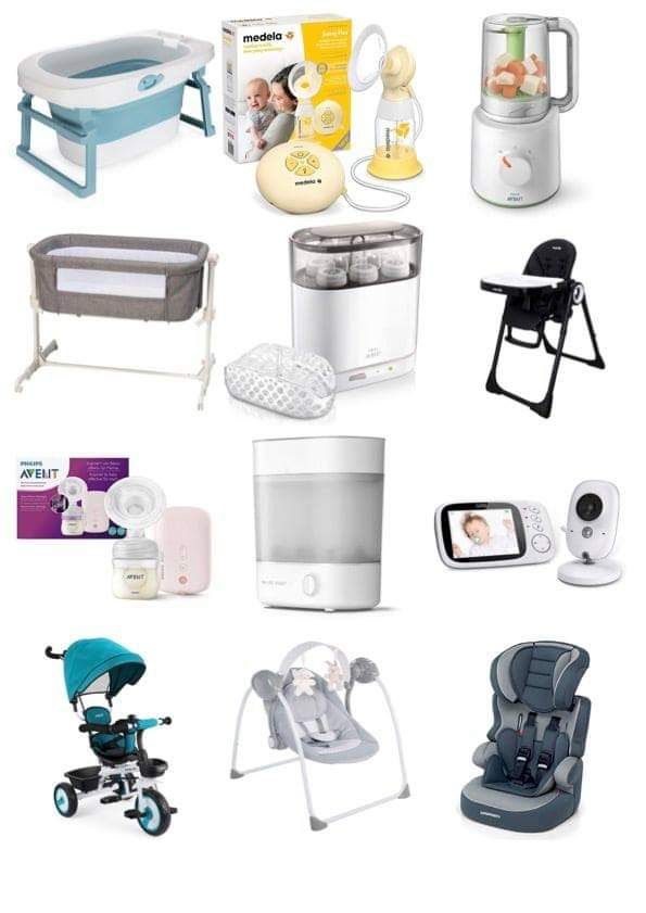 Palety Mix Akcesoria Baby/Kids Markowe z atestem CE