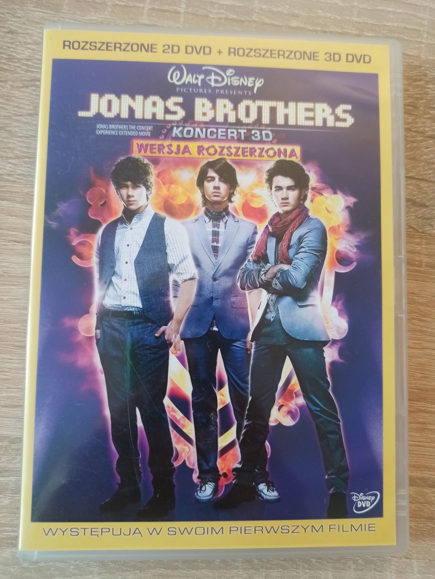 Płyta DVD koncert Jonas Brathers