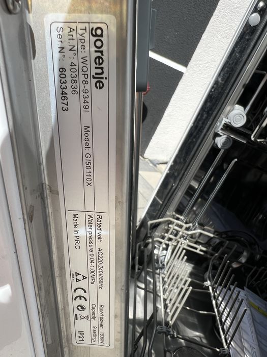 Посудомийна машина Gorenje Gl50110X