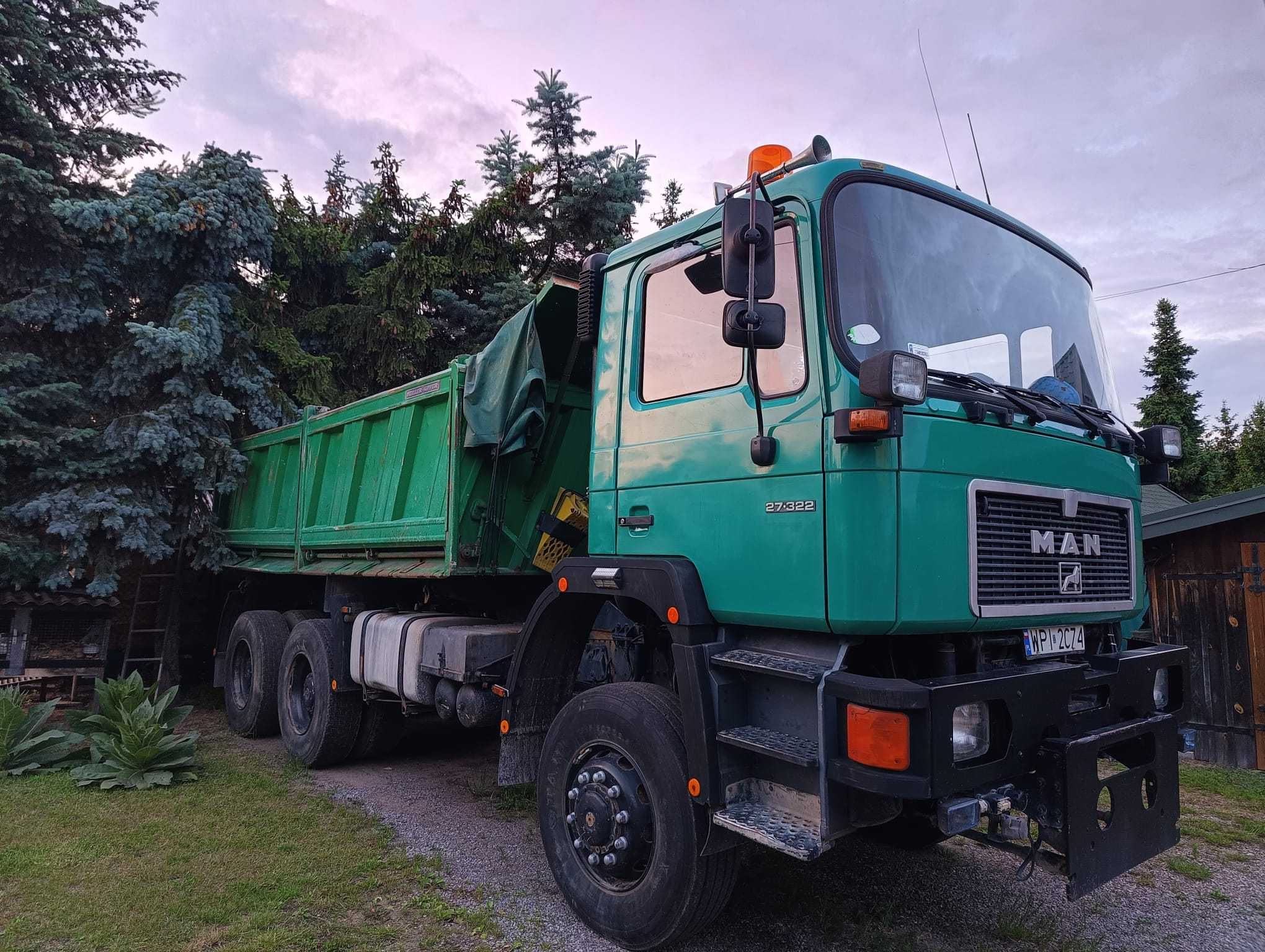 MAN 27-322 # (1995r.) 322 KM, 6x6