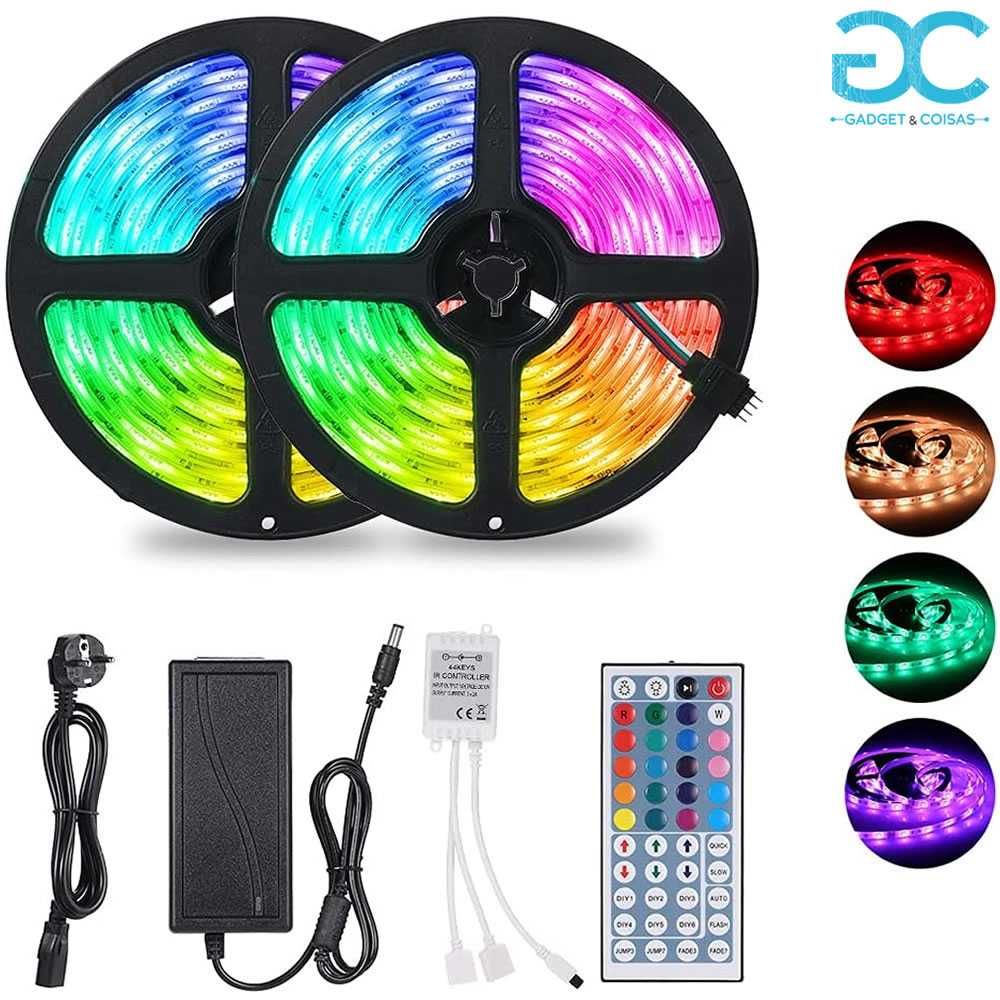 Kit Profissional Fita Led RGB 10 Metros