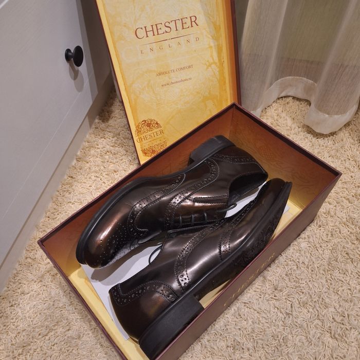 Туфлі чоловічі шкіряні Chester
