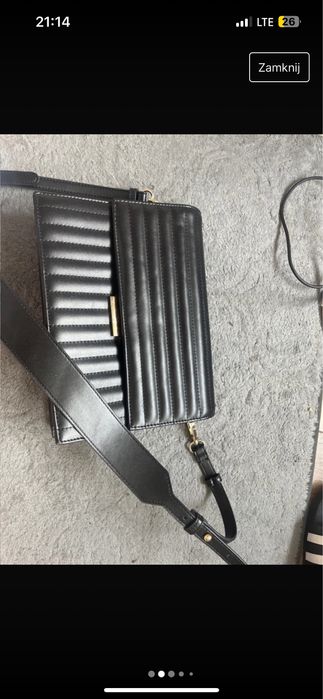 czarna torebka mohito