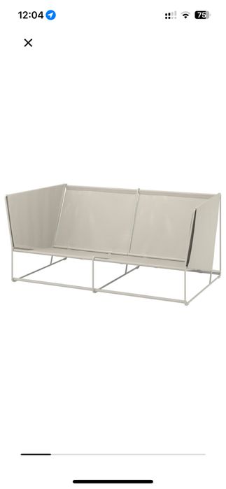Havsten sofa 2 osobowa bez poduszek