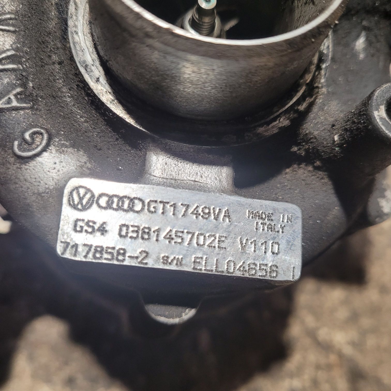 Turbosprężarka Garrett vw passat b5 LIFT audi 1.9TDI 130KM uszkodzona