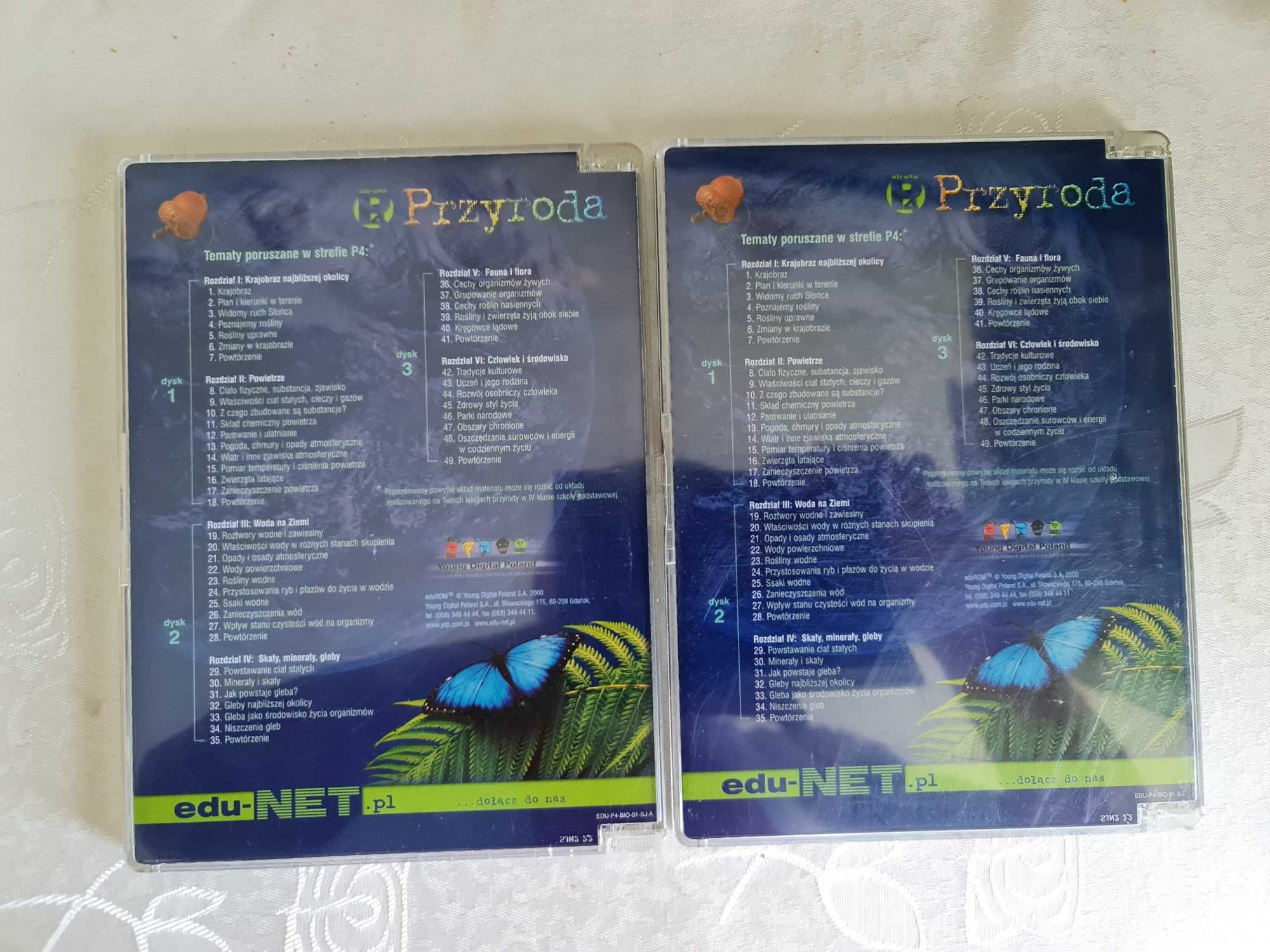 Przyroda eduROM program DVD