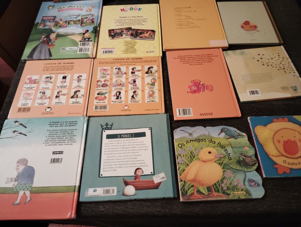 Livros Infantis Usados