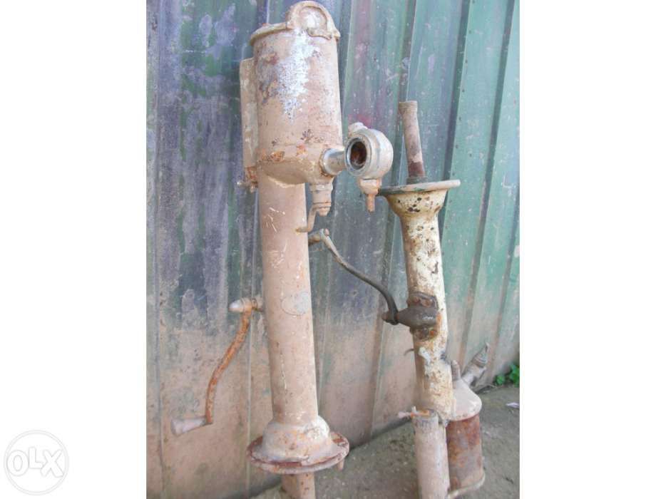 3 Bombas de gasolina antiga para restaurar. Vintage.