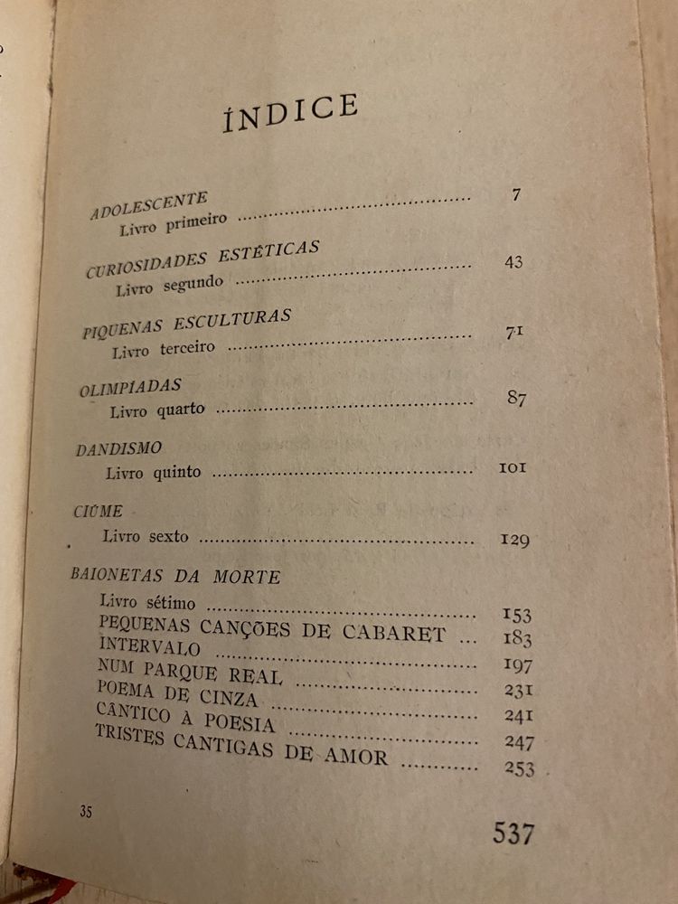 Livro “As canções” de Antonio Botto